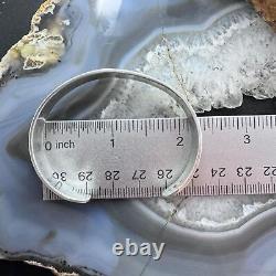 Bracelet en argent avec incrustation de puce de turquoise et de corail de Gibson Gene, Amérindien Navajo