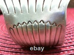 Bracelet en argent sterling Navajo Américain natif Wilbert Benally -6.5 352097