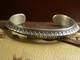 Bracelet En Argent Sterling Amérindien En Fil Triangulaire épais 6-1/234 Gr