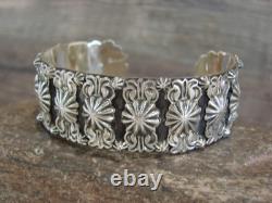 Bracelet en argent sterling en forme d'étoile par Platero, amérindien