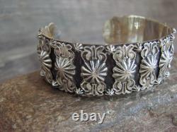 Bracelet en argent sterling en forme d'étoile par Platero, amérindien