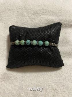 Bracelet en argent turquoise vintage