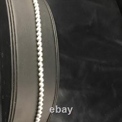 Bracelet en perles en argent sterling 7,75 Native American Navajo 90108