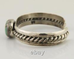 Bracelet en turquoise naturelle Navajo du Sud-Ouest en argent 925, artiste amérindien
