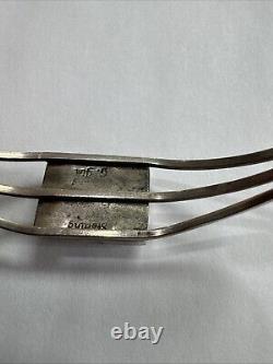 Bracelet jonc en argent sterling Navajo Amérindien G. Jim - Livraison gratuite