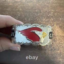 Bracelet pour femme amérindienne Navajo Arizona Cardinals, manchette #A fait main NFL