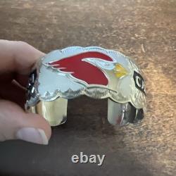 Bracelet pour femme amérindienne Navajo Arizona Cardinals, manchette #A fait main NFL
