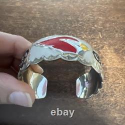 Bracelet pour femme amérindienne Navajo Arizona Cardinals, manchette #A fait main NFL