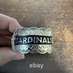 Bracelet pour femme amérindienne Navajo Arizona Cardinals, manchette #A fait main NFL