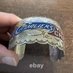 Bracelet pour femme amérindienne Navajo Cleveland Cavaliers manchette champions 2016