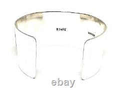 Bracelets manchettes multicolores en inlay fait main par des Navajos en argent sterling amérindien