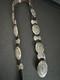 Ceinture Concho En Argent Sterling Navajo Amérindien. Signée