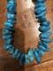 Collier Navajo Style En Turquoise Authentique Exceptionnelle