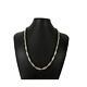 Collier De Perles De Banc De Baril En Argent Sterling 925 Navajo Américain Natif
