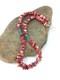 Collier En Argent Sterling Navajo Avec Huître épineuse Rouge Amérindienne 18 4763