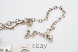 Collier en argent sterling turquoise Navajo Amérindien Glenn et Irene Sandoval