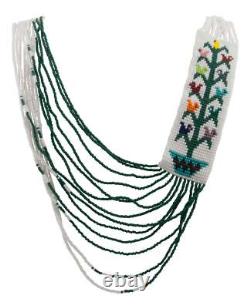 Collier en perles de graines de l'arbre de vie amérindien Navajo SKU228228