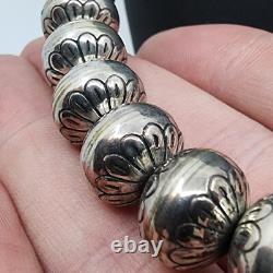 Collier en perles fait main Navajo Amérindien de 13 mm 24