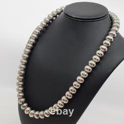 Collier en perles fait main Navajo Amérindien de 13 mm 24