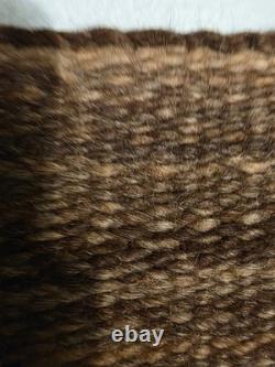 Couverture bandée Hopi historique des années 1880 antique, non Navajo