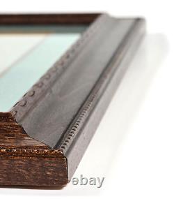 Édition limitée signée de George Molnar, jeune fille amérindienne Navajo, encadrée et mise en valeur