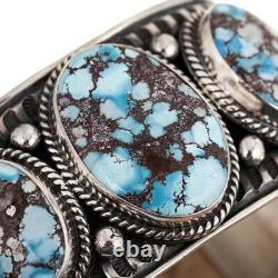 Golden Hill Bracelet Turquoise Argent Sterling Any Cadman Native American Cuff
