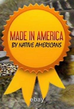 Hand Crafted Native American Woodland Ball Head Bear War Club Artifact