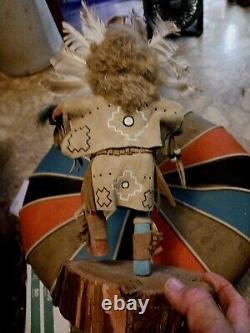 Impressionnante ancienne Kachina Navajo amérindienne Hototo très agréable