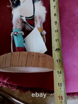 Incroyable Kachina Navajo Vintage Amérindien Raymond Parker Très Beau