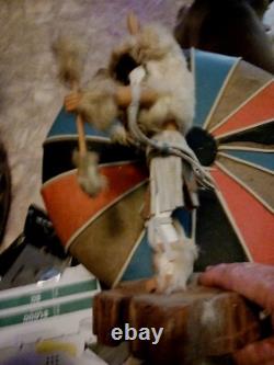 Incroyable ancien Kachina Navajo amérindien cerf très joli