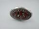 Keith James Navajo Corail M&Eacute;diterran&Eacute;en Taille 10 En Argent Sterling 17,78 Grammes