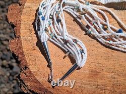 Navajo Perles Collier Boucles D'oreilles Arbre De Vie Fait Main Rug Bijoux Amérindiens