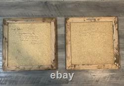 Peintures de sable navajo de Samuel Cambridge, art du sud-ouest, amérindien navajo