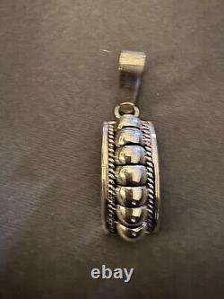 Pendentif Thomas Charley Artiste Navajo Américain Natif 1x1/4NEUF Jamais Porté