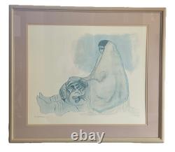 R C Gorman Lithographie LIMITÉE Signée Art Amérindien Navajo 1977