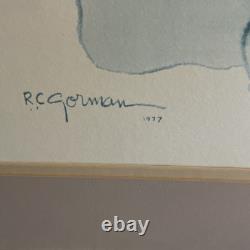 R C Gorman Lithographie LIMITÉE Signée Art Amérindien Navajo 1977