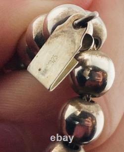 Ray Tracey + Knifewing Segura ours incrusté en argent sterling Navajo sur collier