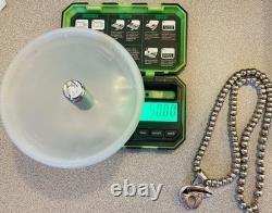 Ray Tracey + Knifewing Segura ours incrusté en argent sterling Navajo sur collier