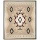 Tapis Kilim En Laine Navajo Du Sud-ouest Tiss&eacute; &agrave; La Main Am&eacute;ricain Autochtone Aztec Grand Tapis De Zone