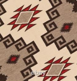 Tapis en laine Navajo tissé à la main, tapis amérindien du sud-ouest, tapis bohème fait main