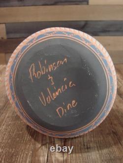 Vase de mariage gravé à la main Navajo amérindien Valencia