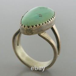 Vintage Beau Navajo Sterling Silver Royston Turquoise Bague Taille 5.5
