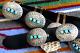 Vintage Triple Stone Turquoise Concho Belt Argent Sterling Sud-ouest Navajo